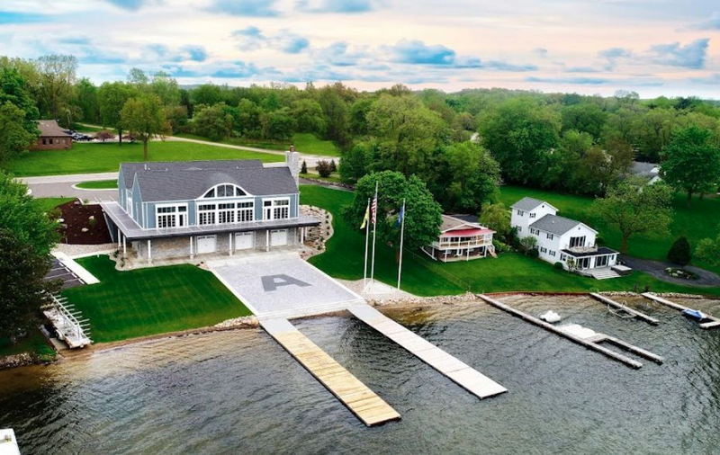 Adrian College Boathouse (Clearwater Resort and Motel) - From Website (newer photo)